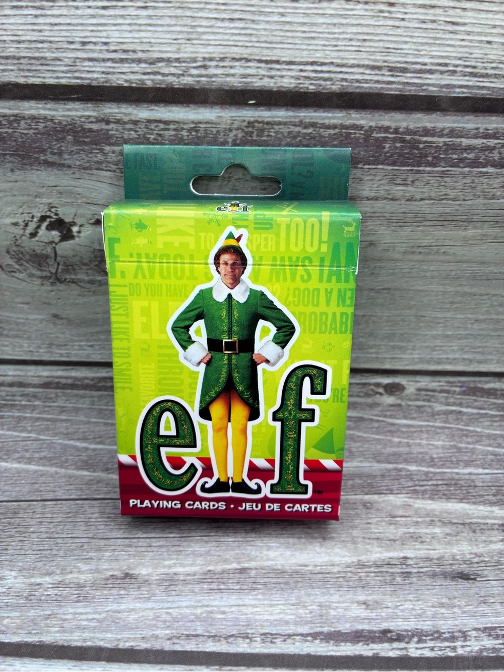 Elf Christmas Playing Cards